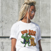 Big Boo Energy T Rex Retriever Halloween T-Shirt
