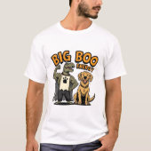 Big Boo Energy T Rex Retriever Halloween T-Shirt (Vorderseite)