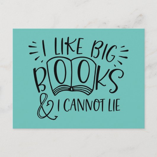 Big Books Postkarte (Vorderseite)