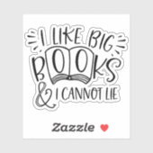 Big Books Sticker (Blatt)