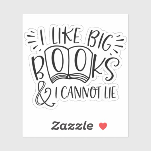 Big Books Sticker (Blatt)