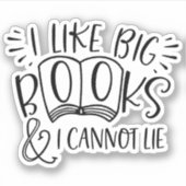 Big Books Sticker (Vorderseite)