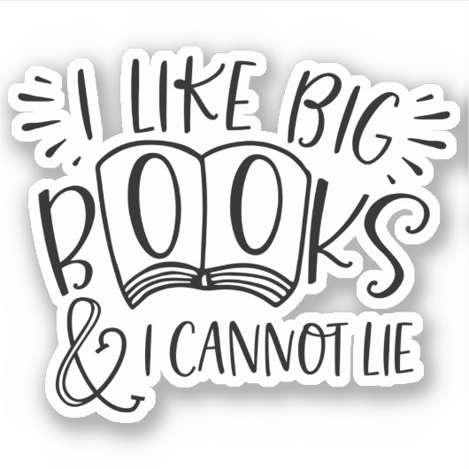 Big Books Sticker (Vorderseite)