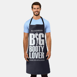 BIG BOOTY LOVER Lustige Männer-Schürze Schürze