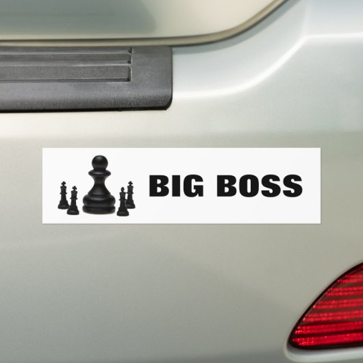 Big Boss Autoaufkleber (Auf Auto)