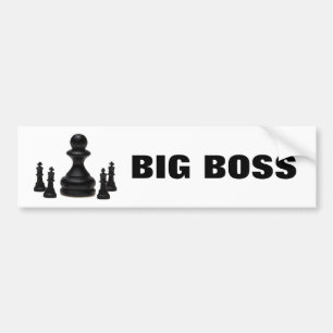 Big Boss Autoaufkleber