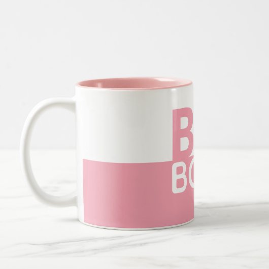 Big Boss Contrast Tasse (Links)