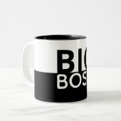 Big Boss Contrast-Tasse Zweifarbige Tasse (Vorderseite Links)