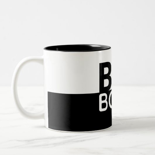 Big Boss Contrast-Tasse Zweifarbige Tasse (Links)