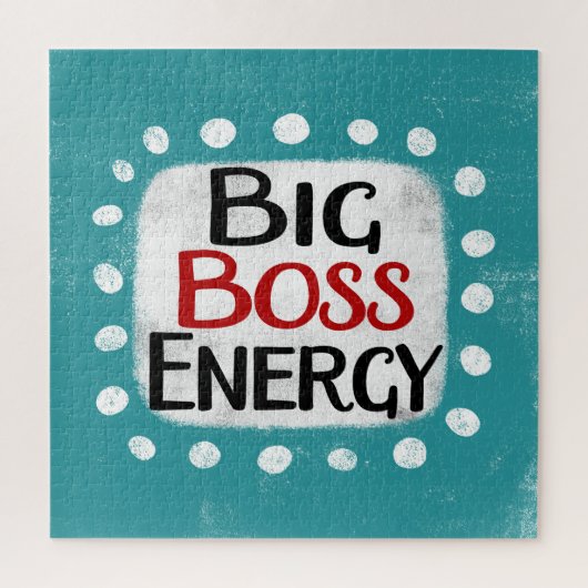 Big Boss Energy Jigsaw Puzzle (Vertikal)