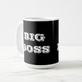 Big Boss Kaffeetasse (Vorderseite Links)