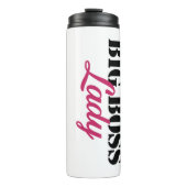 Big Boss Lady Thermosbecher (Vorderseite)