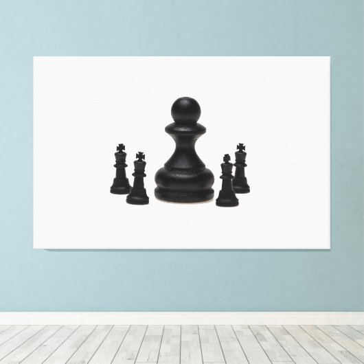 Big Boss Leinwanddruck (Insitu (Holzboden))