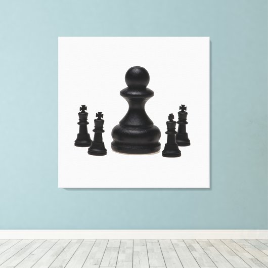 Big Boss Leinwanddruck (Insitu (Holzboden))