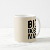 BIG BOSS MAN Kaffeemübel Kaffeetasse (VorderseiteRechts)