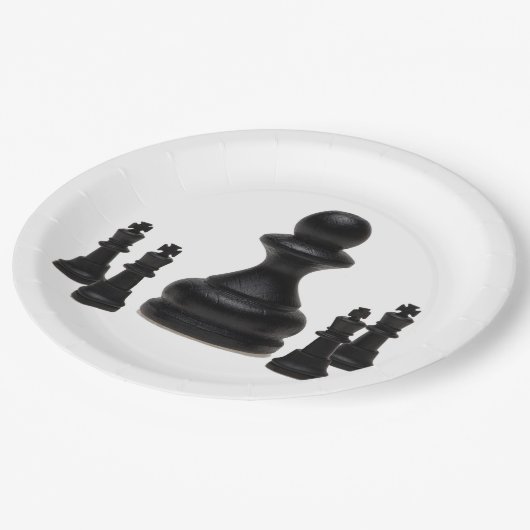 Big Boss Pappteller (Schrägansicht)