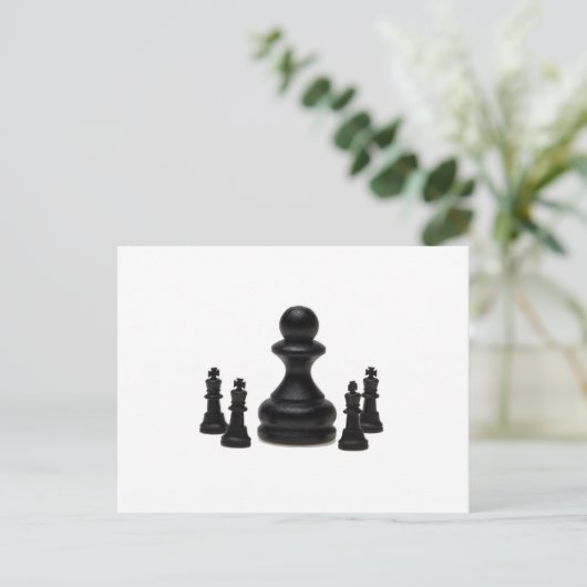 Big Boss Postkarte (Stehend Vorderseite)