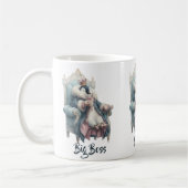 Big Boss Winter Penguin Design Kaffeetasse (Links)