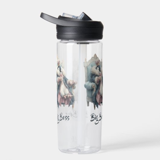 Big Boss Winter Penguin Design Trinkflasche (Rechts)