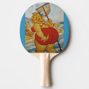 BIG BOTTOMED BEACH MIRL BBW PONG PADDLES TISCHTENNIS SCHLÄGER