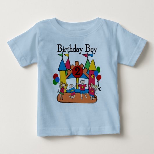 Big Bounce Boy 2. Geburtstag Tshirts und Geschenke (Vorderseite)