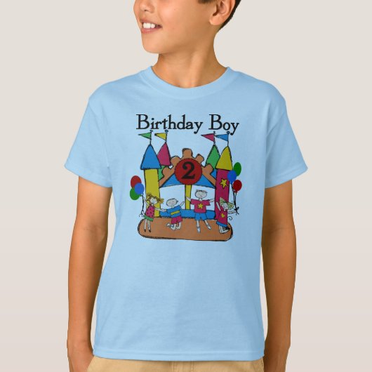 Big Bounce Boy 2. Geburtstag Tshirts und Geschenke (Vorderseite)