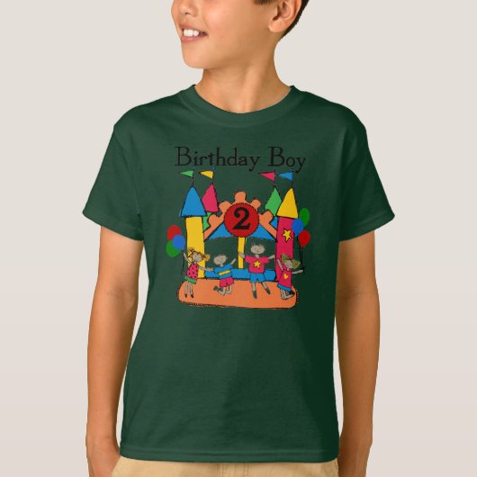 Big Bounce Boy 2. Geburtstag Tshirts und Geschenke (Vorderseite)