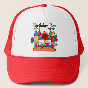 Big Bounce Boy 4. Geburtstag Tshirts und Geschenke Truckerkappe