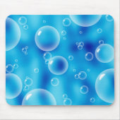 Big Bouncing Blue Bubbles Mousepad (Vorne)