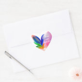 Big Bow-Geschenkboxen Herz-Aufkleber (Umschlag)