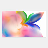 Big Bow-Geschenkboxen Rechteckiger Aufkleber (Vorderseite)