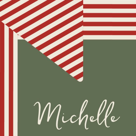 Big Bow of Striped Ribbon Kaffeetasse