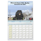 Big Boy 4014 Calendar Kansas Kalender (Jan 2027)