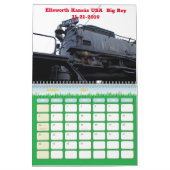 Big Boy 4014 Calendar Kansas Kalender (Mär 2027)