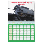 Big Boy 4014 Calendar Kansas Kalender (Mär 2026)
