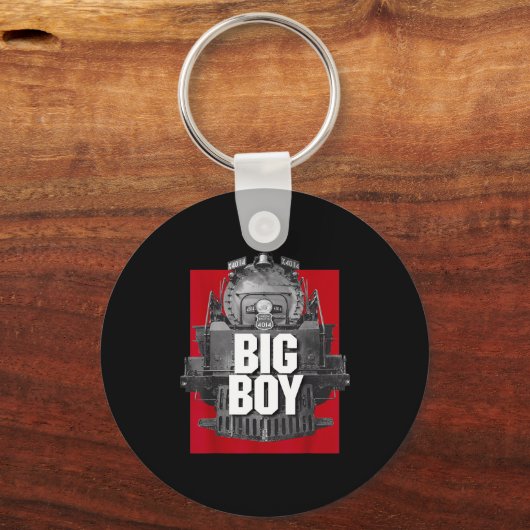 Big Boy 4014 Clic Steam Engine Retro Locomotive Ra Schlüsselanhänger (Vorderseite)