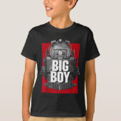 Big Boy 4014 Clic Steam Engine Retro Locomotive Ra T-Shirt (Vorderseite)