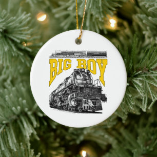 Big Boy 4014 Dampflok. Union Pacific Klasse 4000 Keramik Ornament