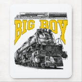 Big Boy 4014 Dampflok. Union Pacific Klasse 4000 Mousepad (Vorne)
