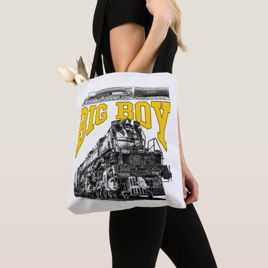 Big Boy 4014 Dampflok. Union Pacific Klasse 4000 Tasche (Von Nahem)
