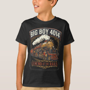 Big Boy 4014 Dampflokomotive Zug vintage T-Shirt