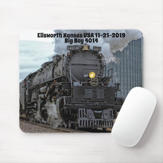 Big Boy 4014 Ellsworth Kansas Mousepad (Mit Mouse)