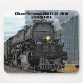 Big Boy 4014 Ellsworth Kansas Mousepad (Vorne)