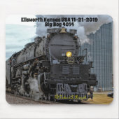 Big Boy 4014 Ellsworth Kansas Mousepad (Vorne)