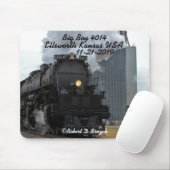 Big Boy 4014 Ellsworth Kansas USA Mousepad (Mit Mouse)
