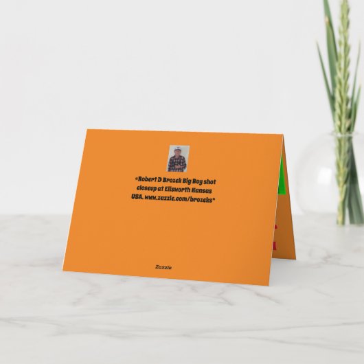 Big Boy 4014 Geburtstag Karte (Rückseite)