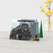 Big Boy 4014 Geburtstag Karte (Gelbe Blume)
