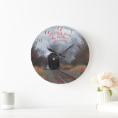 Big Boy 4014 Große Wanduhr (Zuhause)