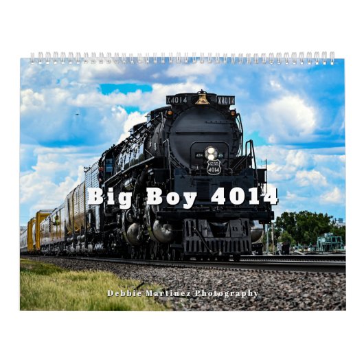 Big Boy 4014 in Wyoming Kalender (Titelbild)