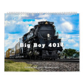 Big Boy 4014 in Wyoming Kalender (Titelbild)